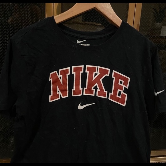 Vintage black nike t shirt Clearance